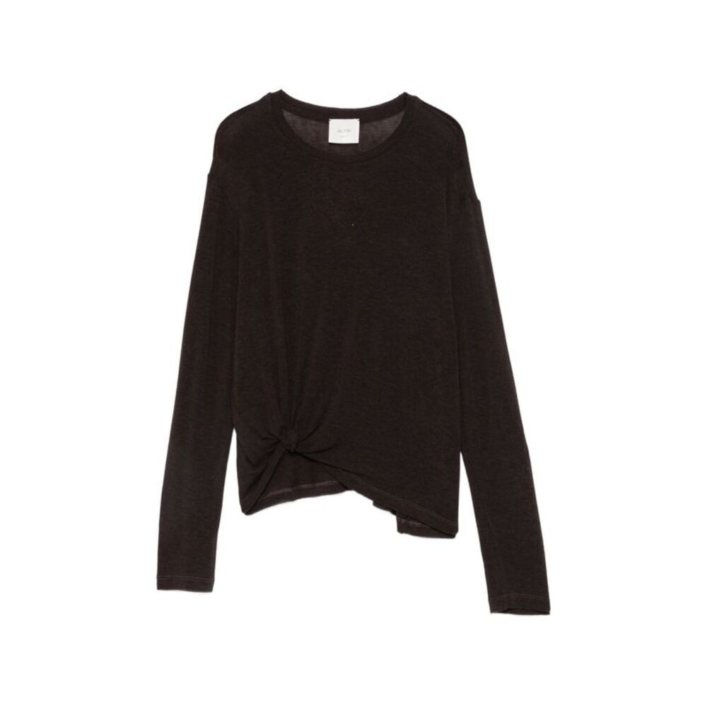Alysi Women Knot Crewneck Sweater